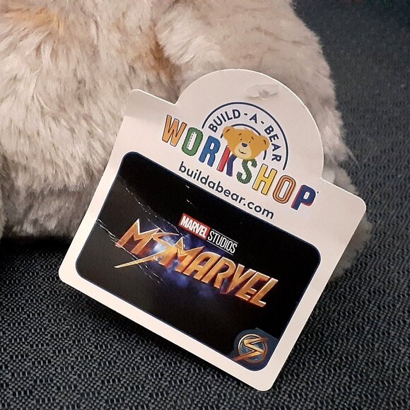 Cute 7" Build-A-Bear Rare Sloth with Wings Gets Heroic with Disney - MS Marvel - Picture 6 of 11